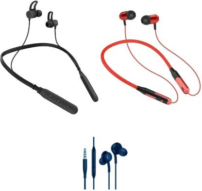 LEVELPLUS Bluetooth Music & Jazz With Akg Neckband Combo 45 Hours Playtime Bluetooth