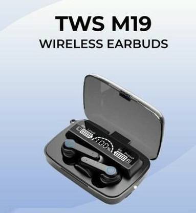 FORK SERIES Earbuds M19 Upto 48 Hours Playback with ASAP Charge Bluetooth Headset Bluetooth