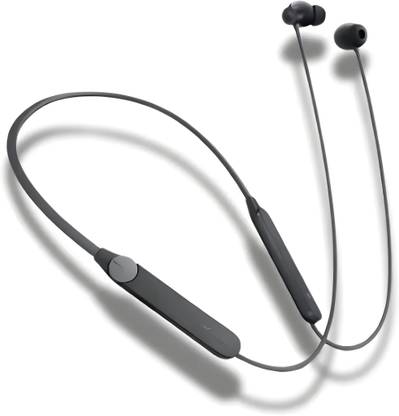 Gripzo Neckband POWER, ENC, Smart Dial Design, 48 Hrs playtime (Dark Grey, In the Ear) Bluetooth