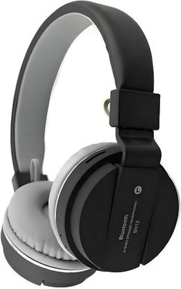 Techobucks Wireless Bluetooth Over the Ear Headphone with Mic And High Bass, Dynamic Sound Bluetooth Gaming