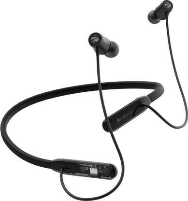 ZEBRONICS Raga F1 Neckband with 40H Playback, Magsnap (Magnetic Play|Pause),Rapid Charging Bluetooth