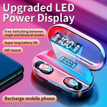 Clairbell UJD_435K_TWS T2 Wireless Earbuds Bluetooth Headset Bluetooth