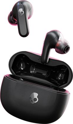 Skullcandy Rail TWS Dual-device Pairing, 42Hr Playtime + Rapid Charge, Multimode,Skull-iQ Bluetooth