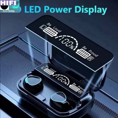 Bashaam HA2125 M10_ LATEST BLUETOOTHPlayback with Power Bank Earbuds (PACK OF 1) Bluetooth