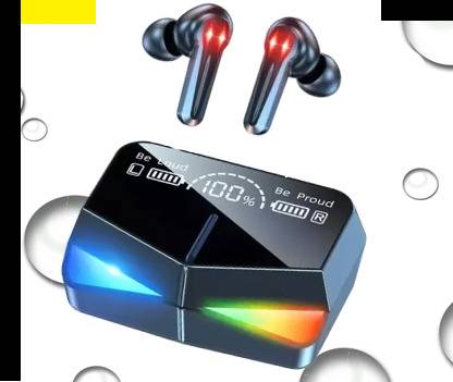 Bymaya G92_M28 PLUS GAMING HEADSET BLACK (PACK OF 1) Bluetooth without Mic