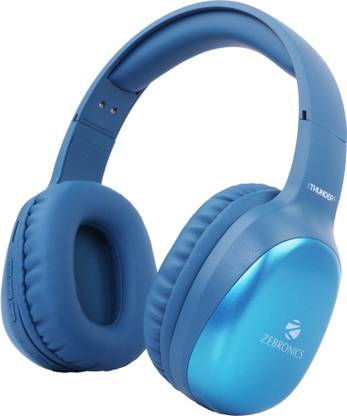 ZEBRONICS Thunder Pro, With 60h Backup, BT v5.3, Gaming Mode, ENC, Dual Pairing Bluetooth