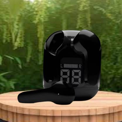 FRONY Earbuds Max UltraPods Transparent Charging Case With LED Digital Display Z395 Bluetooth