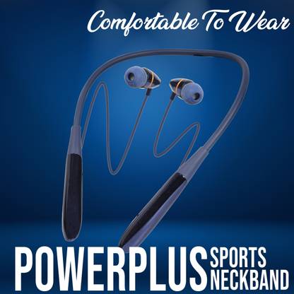 Sendily R-2 40 HOURS MUSIC PLAYTIME WIRELESS BLUETOOTH NECKBAND Bluetooth