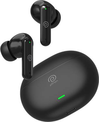 PTron Basspods Turbo - 200hrs Playback, AI ENC 4 Mic,Deep Bass,Emergency Power bank Bluetooth