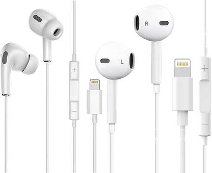 VYHA Wired Earphones with Light Cable | in-Ear Headphones Combo Wired
