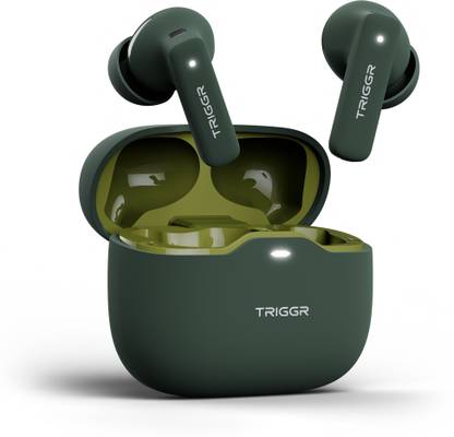 TRIGGR Apex S2 2025, Dual Pairing, 60H Battery, Preset EQ, Quad Mic ENC, Rubber Finish Bluetooth