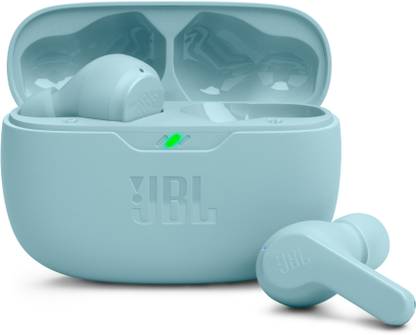 JBL Wave Beam TWS, 32Hr Playtime, IP54, Smart Ambient & TalkThru Mode, JBL App Bluetooth
