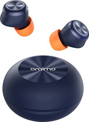 ORAIMO Airbuds 3 Earbuds with ENC, up to 20 hours Playback & 80ms Low Latency Bluetooth Headset  (Blue, True Wireless) at Rs. 799