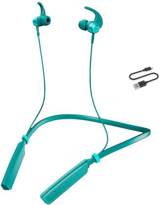 TEQIR Wireless Neckband Magnetic Earbuds Built-in Mic High Bass Sound Earphone Bluetooth Gaming