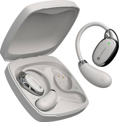 Portronics Harmonics Twins 31 Over Ear Smart Earbuds with HD Mic, Secure & Flexible Earhook Bluetooth