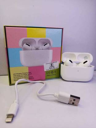 Axez AZ-01 Airbuds Pro with Charging Case Bluetooth Headset with Mic Bluetooth Gaming