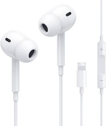 Muvit iPhone Lighting Earphone With Lighting Cable iPhone Wired Earphones Wired