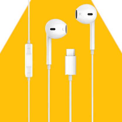 Bxeno Type C Handsfree Mic for A56s/Reno 9 Pro/Reno 10 Pro/Reno10 Pro 5G[50O] Wired