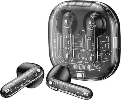 RETRACK JNE-21A Tws LowDelay Noise Reduction True Wireless Translucent Life Long Earbuds Bluetooth