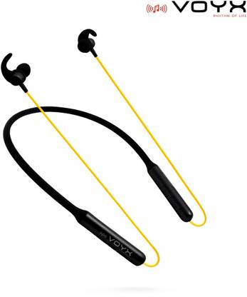 VOYX HARMONY Wireless Neckband with Dual Pairing, 30H Playtime Bluetooth