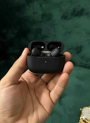 Luhar TWS AIRPOD black Earbud Bluetooth (Black, True Wireless)as27 Bluetooth