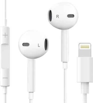 Tryexx Earphone Compatible with iPhone Lightning Connector earphone Wired