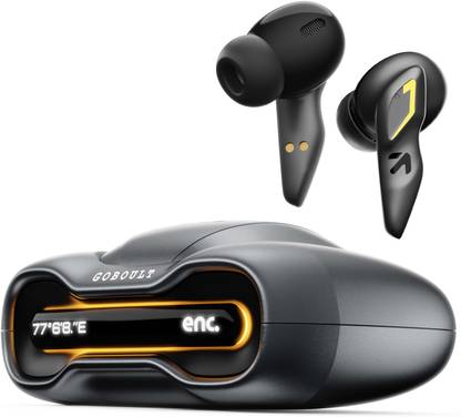 GOBOULT (previously Boult) Astra with Quad Mic ENC, 48Hrs Battery, Low Latency Gaming Bluetooth