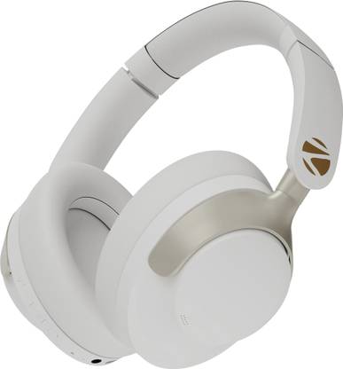 ZEBRONICS SILENCIO 111 (Duke 3), Hybrid ANC 50dB, 55H*Backup,40mm Titanium Drivers,BT v5.4 Bluetooth