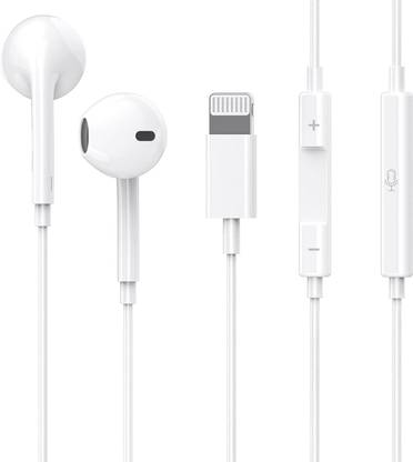 MARS iPhone In-Ear Headphones With Microphone Wire Control For iPhone/3.5mm Wired