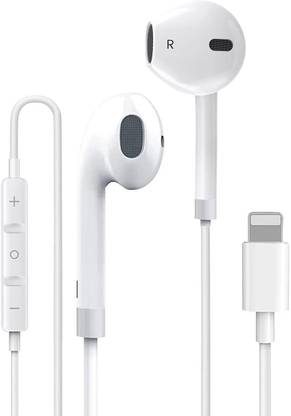 X88 Pro Lightning Wired Earphone with Extra Bass Compatible with iPhone 8 Plus/X/XR Max Wired