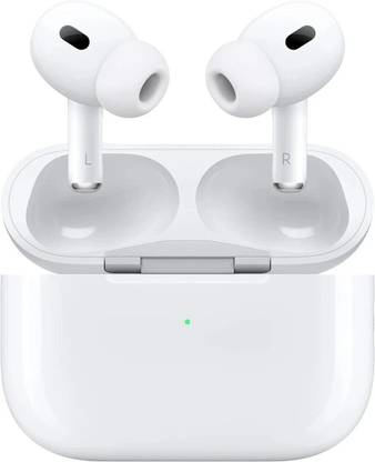 OSM AirPod Pro 2 With Wireless Charging Case, ANC Bluetooth (White, True Wireless) Bluetooth