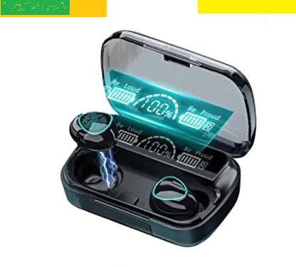 Bashaam K807_M10 MAX 4HRS PLAYBACK HEADSET BLACK (PACK OF 1) Bluetooth Gaming