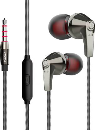 Varni UH38 Stereo Wired Earphone with Mic, Support All Device And Computer & Laptop Wired
