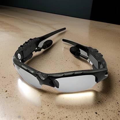 GUGGU (Sunglass with Wireless) Music and (bluetooth headset) and mic AW400 Bluetooth