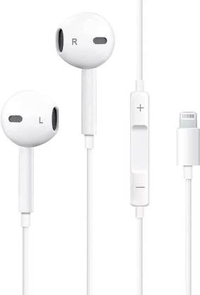 ITECH CLOUD Wired Earbuds Lightning Jack Compatible - No Bluetooth Needs - Pack Of 1 Wired Gaming