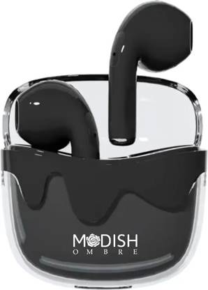 ModishOmbre Aura TWS Earbuds with Quad Mic Active ENC & Touch Control & 36 Hrs Battery Life Bluetooth