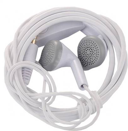 MISMRT Wired ear pho Premium Quality (Clour white) Wired