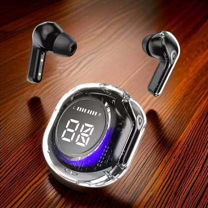 BOTIFY Ultrapods Pro Max Transparent Green Trending Truely wireless bluetooth BR 41 Bluetooth