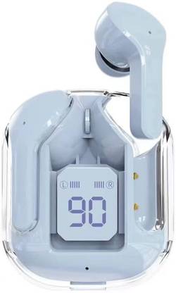 DSSB Transparent and Stylish Wireless Earbuds with Digital Display Bluetooth