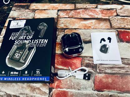 BSVR New Superab Design UltraPods Buds With Charging Case 1037 ब्लूटूथ हेडसेट