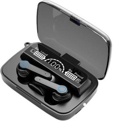 PARYUSHI M19 EarbudsTWS/ DJ18.5 Earbuds with 280H Playtime, Headphones with Power Bank Bluetooth