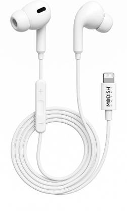 ModishOmbre Original I Audio Pro Quality Lightning Wired Earphone Supports i5 to i14 Max Pro Wired