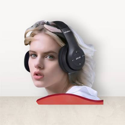 GDS Soft-Cushioned Wireless Headset with Aux Input for Versatile Audio Options-CN Bluetooth & Wired
