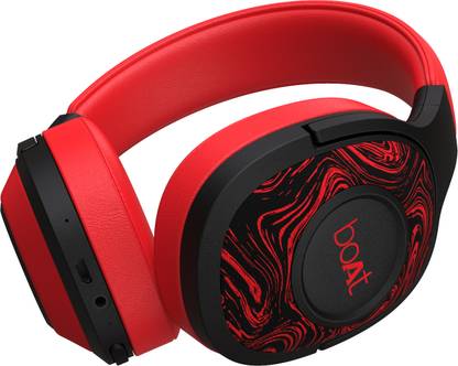 boAt Rockerz 550 with 50mm Drivers, 20 HRS Playback & Physical Noise Isolation Bluetooth