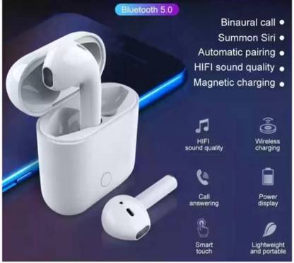 laxmi gold i12 TWS Bluetooth 5.0 Wireless Earphones Touch Control Bluetooth Headset Bluetooth