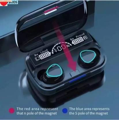 3BAAN A889 M10(Wireless Earbuds) Premium Quality 1200mAh Battery Bluetooth Bluetooth without Mic