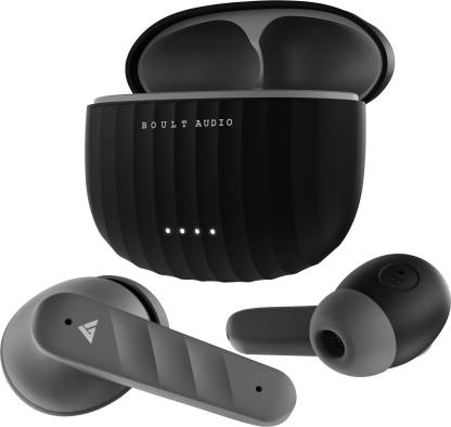 Boult Audio X45 with Quad Mic ENC, 40H Playtime, 45ms Ultra Low Latency, Made In India, 5.3 Bluetooth Headset  (Black, True Wireless)