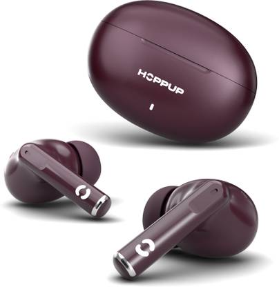 HOPPUP AirDoze S40 Earbuds with 13MM Drivers, 40H Playtime, Rage Mode,ENC & Type-C Bluetooth