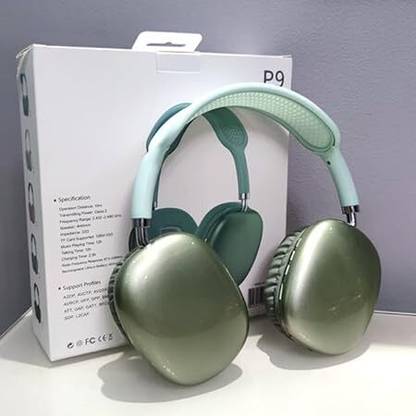 FUTURESTARRKK P9 Wireless Headset Bluetooth 5.1 Over Ear Stereo Headphones Bluetooth & Wired Bluetooth