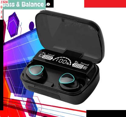 Sagaft A1451 M10 Heavy quality & ENC technolegy 96hrs Back up time With power bank-97 Bluetooth